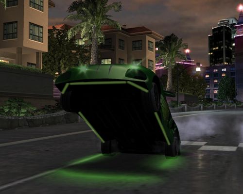 Green in Action...Big Lowrider Jump...
