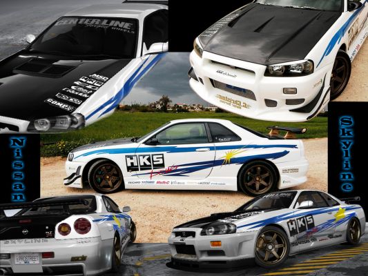 HKS Nissan Skyline GTR
Pokus o tuning podla real predlohy...
Keywords: HKS skiline real nissan GTR