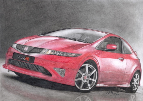 Honda Civic Type-R 2007
Civic Type-R final work... used stuff 8B, 5B, 2B, HB, 2H, 5H, 10H, polycolor farebne
