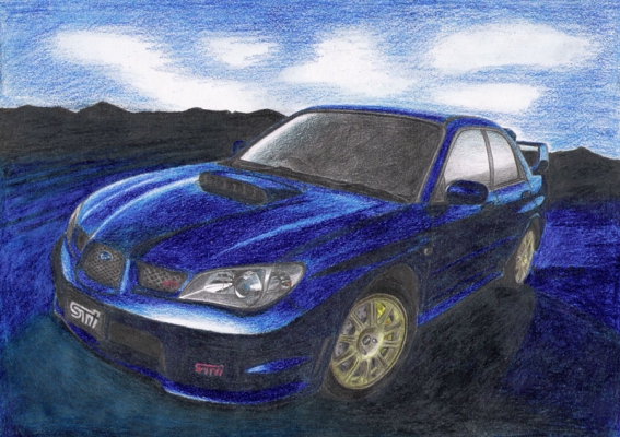 Subaru Impreza WRX STI
No moc mi to nevyslo, lebo som to robil farbickami... a zlate kolesa horko tazko zohnanou zlatou ceruzkou ktora ani nebola zlata ... 
[URL=http://img28.imageshack.us/i/snmka361.jpg/][IMG]http://img28.imageshack.us/img28/6973/snmka361.th.jpg[/IMG][/URL]
[URL=http://img525.imageshack.us/i/snmka358.jpg/][IMG]http://img525.imageshack.us/img525/6711/snmka358.th.jpg[/IMG][/URL]
[URL=http://img89.imageshack.us/i/snmka372.jpg/][IMG]http://img89.imageshack.us/img89/8528/snmka372.th.jpg[/IMG][/URL]
Keywords: Subaru Impreza Drawing