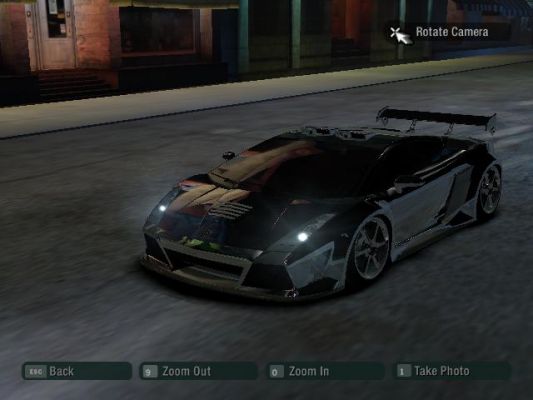 Lamborghini Gallardo
Nevie niekto jak sa fotí­ v Underground 2 okrem F12?

