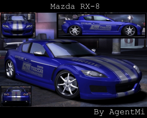 Mazda RX-8 Blue
