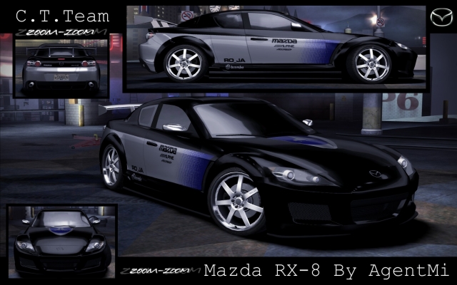 Mazda RX-8 C.T.Team
Mazda RX-8 C.T.Team
Designed for NFSG By AgentMi™
1680x1050

