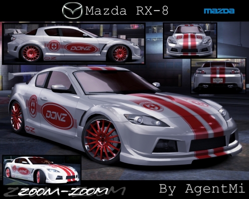 Mazda RX-8 Red&White
