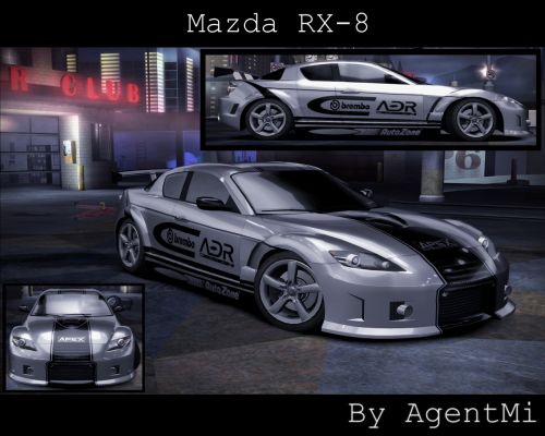 Mazda RX-8 Return of Carbon :-)
