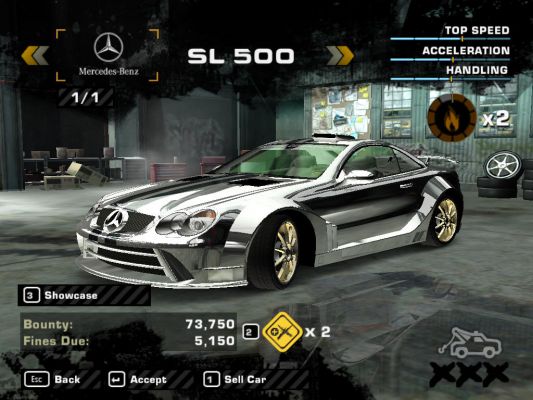 Mercedes Benz SL 500
