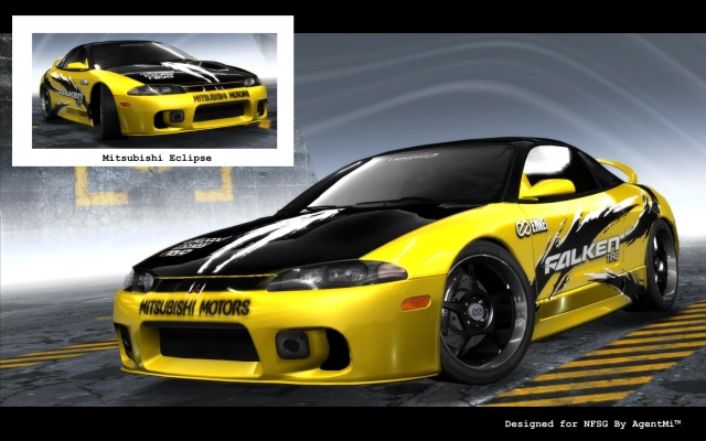 Mitsubishi Eclipse 
Mitsubishi Eclipse 
Designed for NFSG By AgentMi™
1680x1050 ♫
