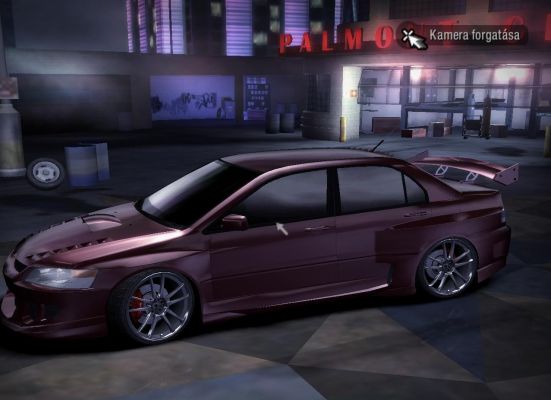 Lancer EVO z boxartu
