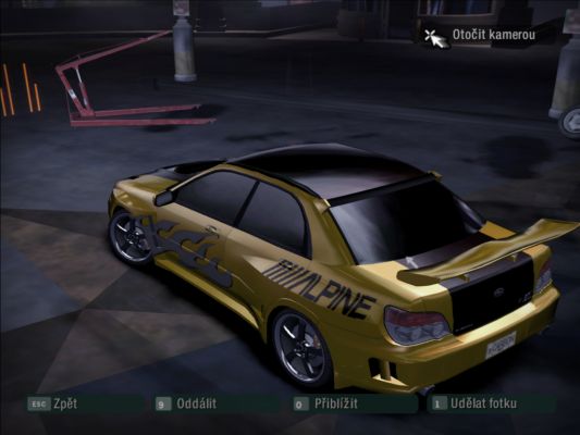 Subaru Impreza BlackYellow
