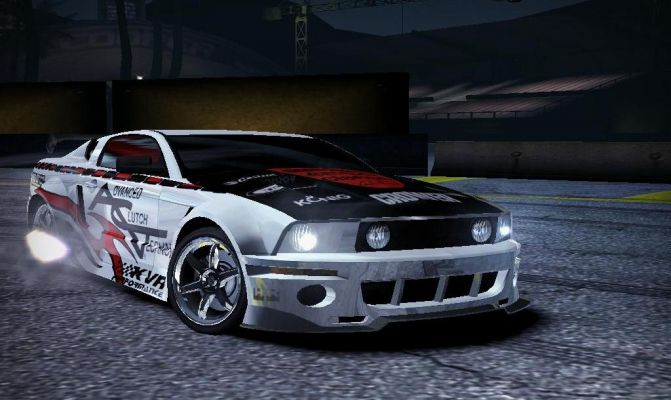 hmmm drift Mustang 
