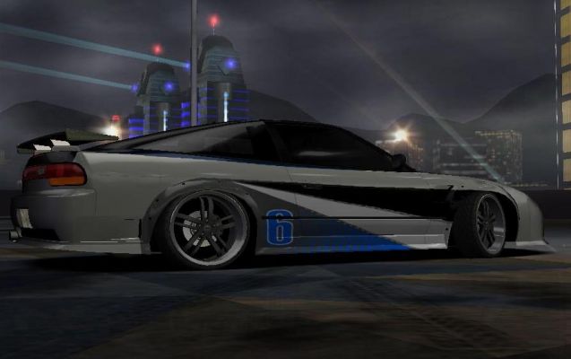 Nissan 240 SX Decent drift edition
Z boku . . . 
