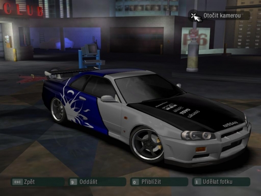 GT-R
Tak, pridavam auto, aby ste este vedeli, ze tu som :D Noo, v poslednej dobe mam totalne doondenu fantaziu, takze sa mi moc ani v Carbone nece tunit. Ale sak dajte komenty.
P.S: Preco, ked spustim Carbon, tak si musim stale nastavovat grafiku, ktora sa prenastavi na najnizsie detaily? Nema niekto skusenosti s tym? THX za comenty
Keywords: Nissan Skyline R34 GT-R