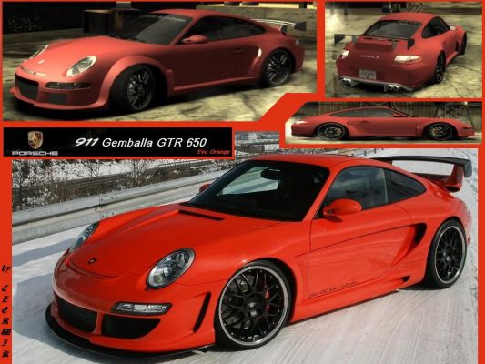 Porsche 911 Gemballa 650 Evo Orange
Tá farba je perfektná nie??? (myslí­m orig.) A táto (myslí­m MW :D) sa na ňu najviac podobá...

