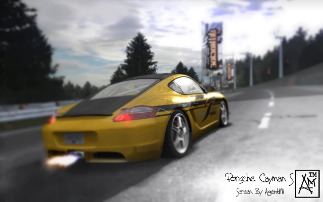 Porsche Cayman S 
Porsche Cayman S 
Designed for NFSG By AgentMi™
1680x1050 ♫ 
