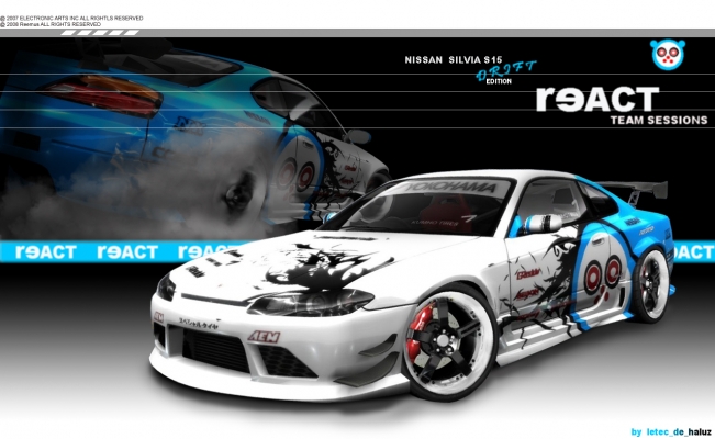 r3act wall
tuner : letec_de_haluz

wall : Reemus

car : Nissan Silvia S15 

projekt : r3act drift car

THX REEMUS
