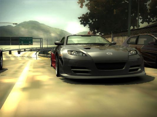 RX-8 in start
