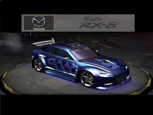 RX-8 blue
