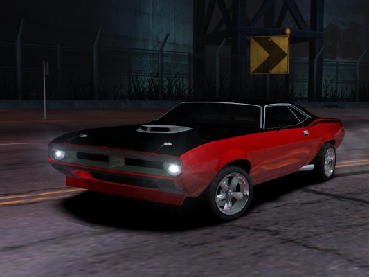  Red Hemi 
[i] Bola nuda, no... A dajte nejake komenty :)[/i]
Keywords: Red Hemi Cuda Plymouth