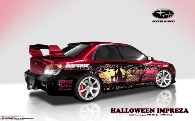 Halloween Impreza by  Reemus
Toto auto je na unlimited v sutazi -Graffiti challange- zatial nema umiestenie lebo sutaz este trva 
dufam ze sa vam bude pacit
