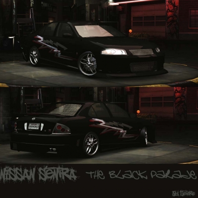 Nissan Sentra The Black Parade
