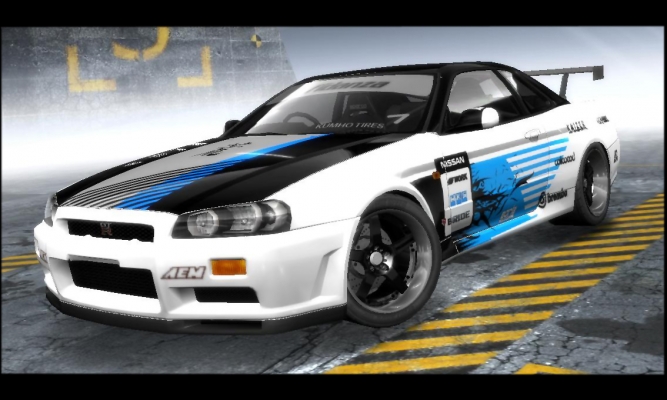 Skyline R-34
nechcelo sa mi babra?? s mont????ou...
