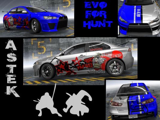 ASTEK NEW EVO X FOR HUNT
pls komment snazil som sa a toto auto ej venovane huntovi 
