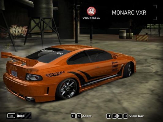 Vauxhall Monaro VRX
