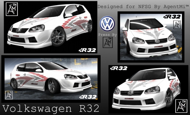 Volkswagen R32 
Volkswagen R32 
Designed for NFSG By AgentMi™
1634x991 ♫ 
