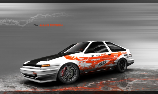 Toyota Corolla AE86
-T??to "Hachi" p????jde do Wonderu...
-Press: [color=red]1,30h[/color]
-Auto: [color=red]1h[/color]
-Ďal??ie screeny : [URL=http://img26.imageshack.us/img26/7053/ae861r.jpg]1[/URL] [URL=http://img387.imageshack.us/img387/833/ae862.jpg]2[/URL]
-Komenty aj [URL=http://www.nfsunlimited.net/showroom/entry/50548][color=red]sem.[/color][/URL]
-[color=red]Enjoy ![/color]

