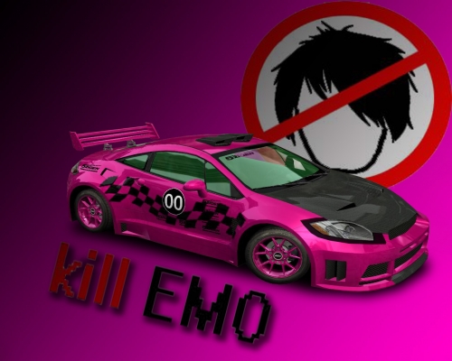 KILL EMO
kto je za "KILL EMO!!!!!!!!!!!!" nech napise do komentu :D 
