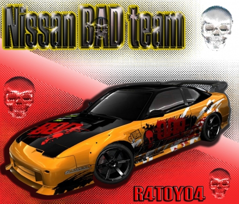 nissan 240 sx BAD team
