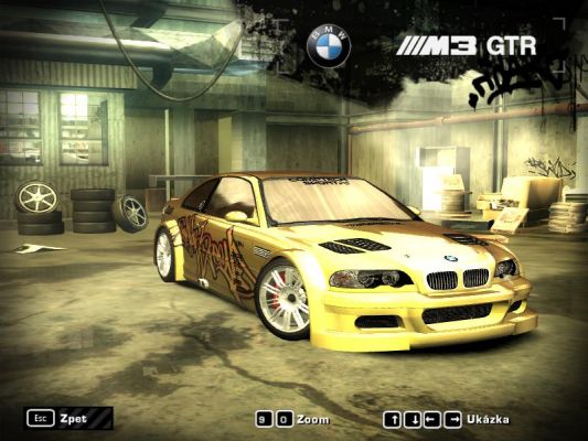 bmw M3 GTR NFS MW
