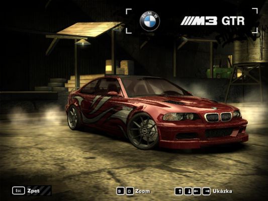 bmw M3 GTR NFS MW 5
