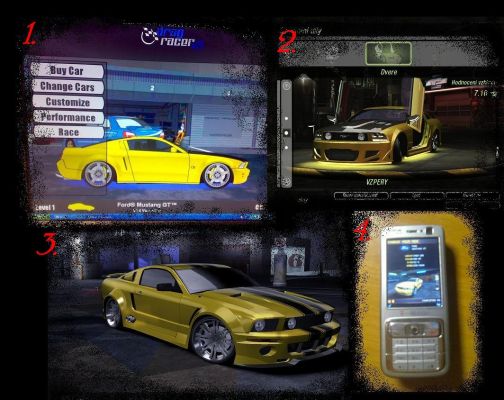 boha ja som zistil ze som zavisli na tuning sak mrknite : 1.drag racer-na praxi v skole, 2.nfs U2-na notebooku, 3.nfs Carbon-doma na PC, 4.Asphalt 3D-na mojom mobile kuaaa a to celi den len toto robym lol heh tha som normalny ci niesom sam?lol   xD
