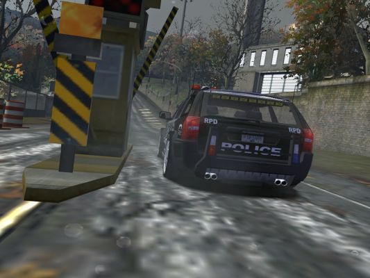 police car
