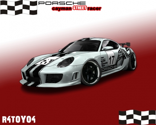 porsche cayman STREET racer
