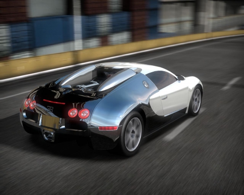 Bugatti Veyron 16.4
...limited chrome edition...
