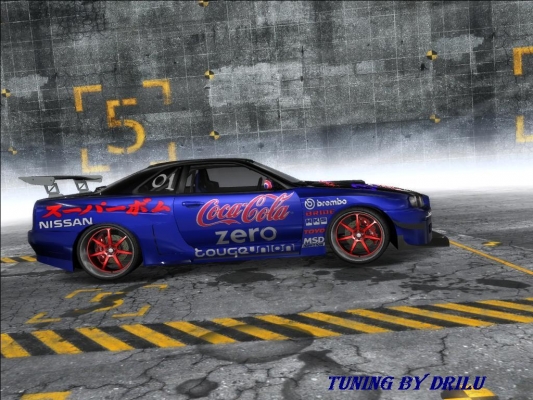 Nissan Skyline R34 GTR Coca Cola
Páci sa ci ne?

