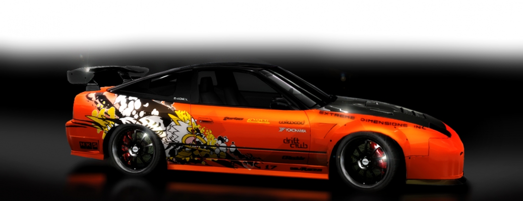 ...240sx...
moj najnovsti vytvor...pojde asi do duelu s m27...ou :D na pred som zabudol dat decal japan tuning [URL=http://www.nfsunlimited.net/showroom/entry/53841]je aj na unlimitede [/URL]
