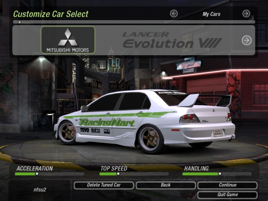 LANCER Evolution V///
mne sa to strasne paci ale aj vase nazory berem:)
a nedal bi si niek to duel???
AUTO EVO HRA U2
Keywords: evo 8