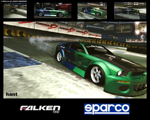 Falken Drift Team
[b][i]Ford Mustang GT[/b][/i]

Taka replika :P...ni je to uplne ono samozrejme, ale ved je to ug2 ;]



[b]ENJOY![/b]
