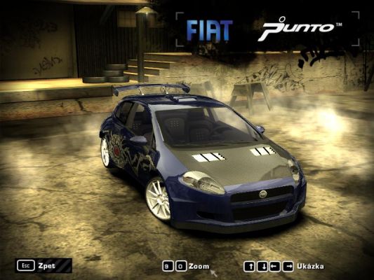 fiat punto NFS MW
