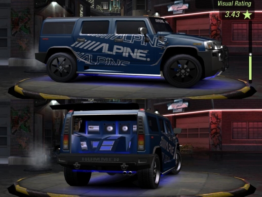 Hummer H2
- pokus o showcar
- moze byt?
