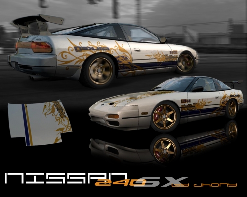 nissan 240SX hashria drft team
