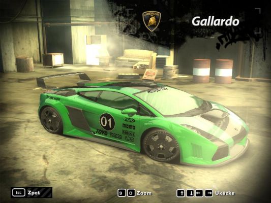 lamborghini gallardo NFS MW 2
