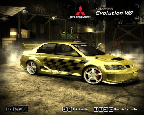 Mitshubishi Lancer Evo VIII
toto auto podla mna nema co robit v tejto hre, toto je rally auto a nie na tuning, ale i tak som sa ho pokusil urobit, no neviem, ze ci mi prave vyslo.....
Keywords: Mitshubishi Lancer Evo VIII Potapo