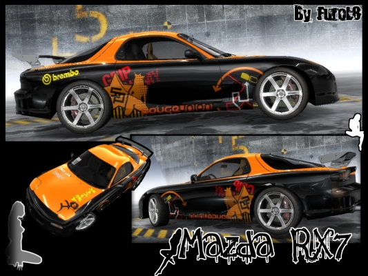 Mazda RX 7
Montaz zo sutaznej RX7
