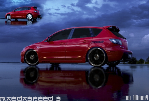 Mazdaspeed 3
Taky decentny "VT" ak sa to tak da nazvať, je to moj prvy VT moc ma to neláka! 

