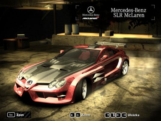 mercedes benz SLR Mclaren NFS MW 2
