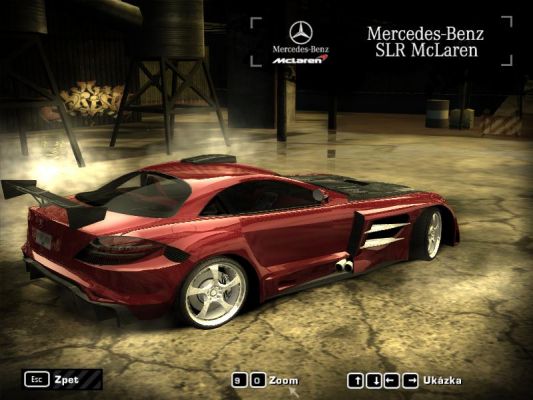 mercedes benz SLR Mclaren NFS MW 3
